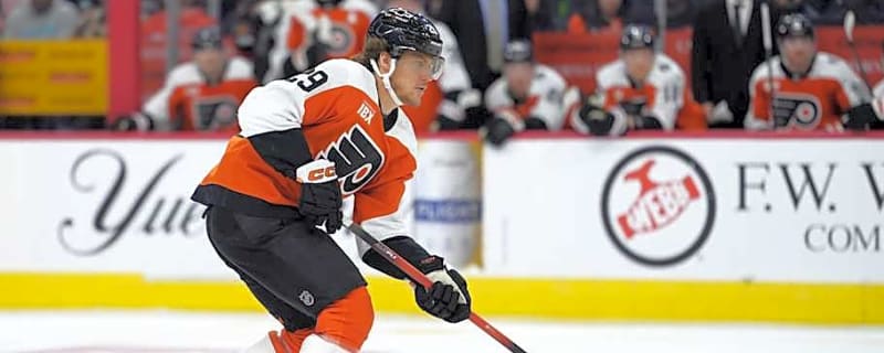 Flyers Forward Snaps Month-Long Goal Streak
