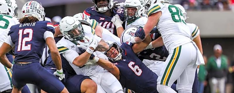 7 Baylor football players listed as OUT vs. Houston