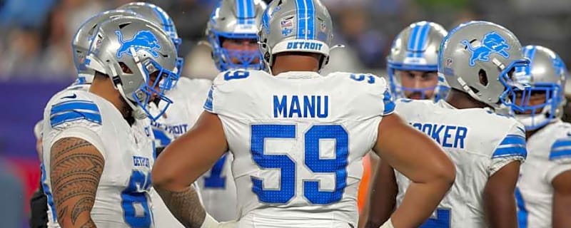 Lions&#39; 2025 Roster Bubble: Offensive Linemen