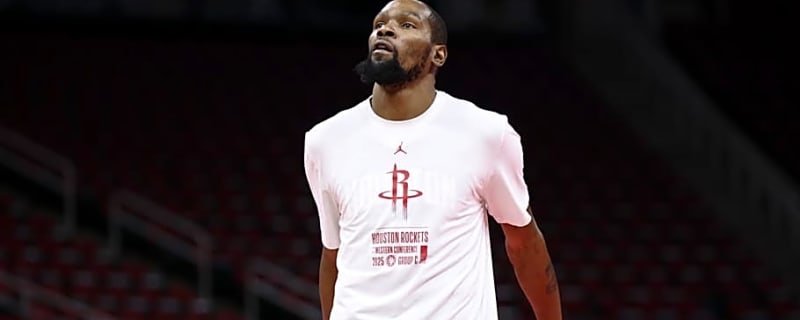 Rockets&#39; Kevin Durant Shares Thoughts on Load Management