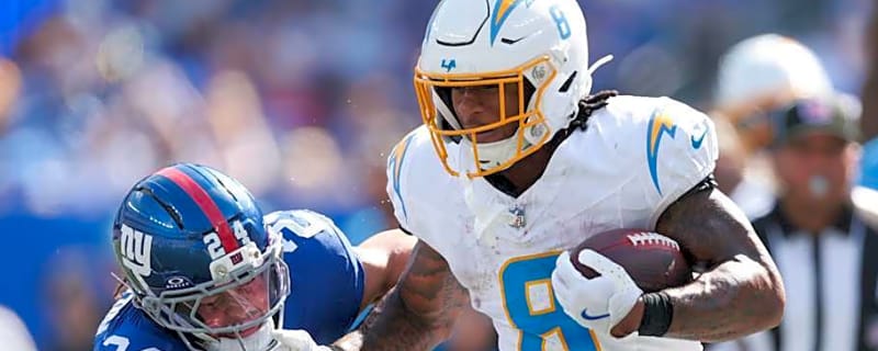 Chargers rookie Omarion Hampton sounds like he has big plans for MNF vs. Eagles