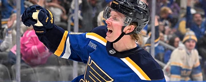 Blues injuries should lead to Otto Stenberg getting a real shot at NHL