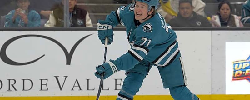 Sharks Center Poised for 100-Point Season