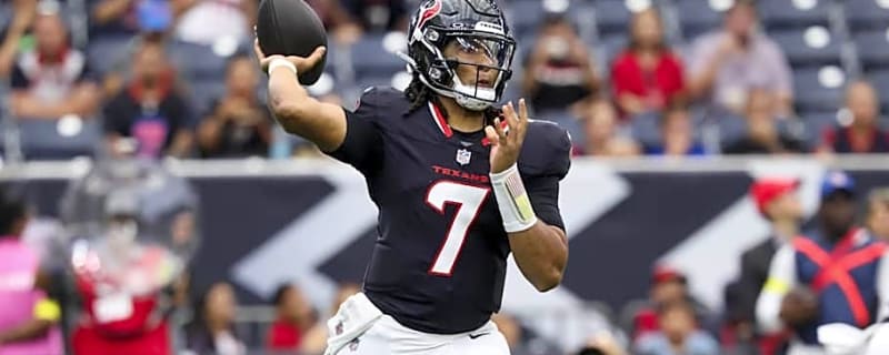 C.J. Stroud Points to One Rookie Standing Out for Texans
