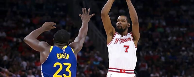 Draymond Green Talks Guarding Rockets' Kevin Durant: 'That Challenge is Always Fun to me'