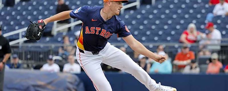 Astros Choose Triple-A Standout to Start Tuesday After Hayden Wesneski Injury