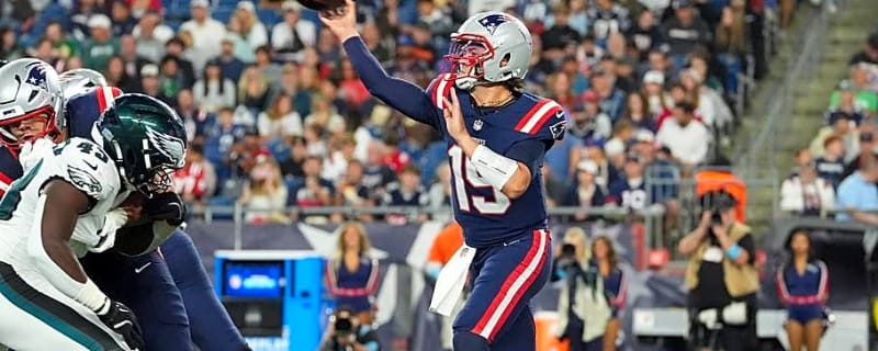 Patriots Rookie QB Punts, Leads 'Awesome' Game-Winning Drive vs. Eagles