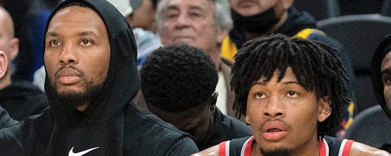 Why Blazers' Damian Lillard Has Big Role in Shaedon Sharpe Recovery