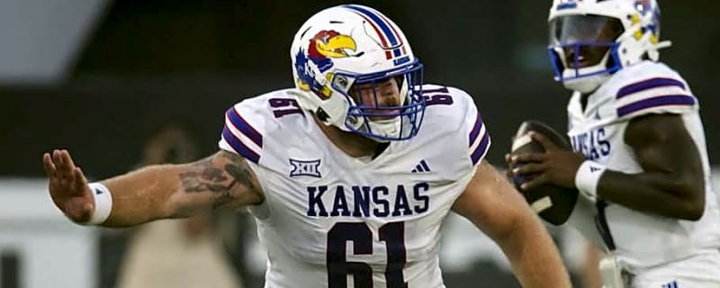 Kansas Football OL Bryce Foster Lands on USA TODAY Preseason All-Big 12 Team