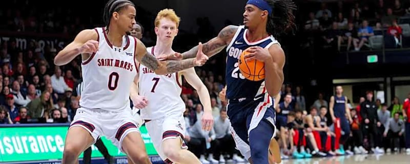 Gonzaga’s Adam Miller reacts to tough loss against Saint Mary’s