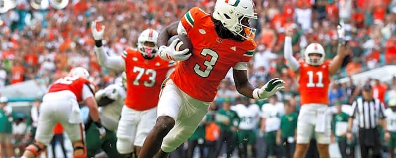 Carson Beck And Mario Cristobal Applaud Freshman WR Joshua Moore After Breakout Game Against USF