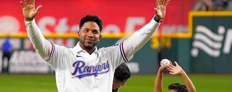 Elvis Andrus Joins Texas Rangers Legends During Hall of Fame Induction
