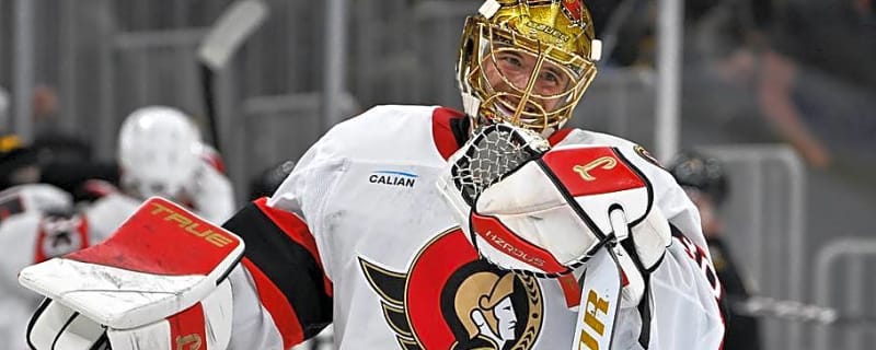 Senators may have buyer’s remorse with Samuel Ersson