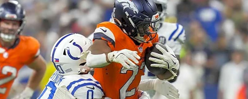 Broncos HC Explains Why Dobbins Got Way More Carries Than Harvey vs. Colts