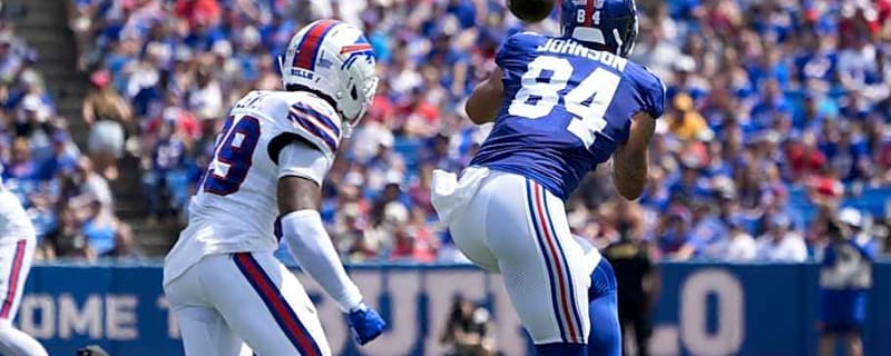 Which Giants Receiving Targets Were Among Tops in Getting Separation?