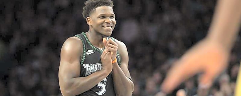 Anthony Edwards Ends Poster Dunk Drought By Eviscerating Brook Lopez