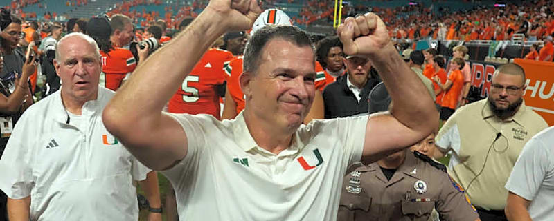 Mario Cristobal Reasserts Why The Hurricanes Belonged In The College Football Playoff