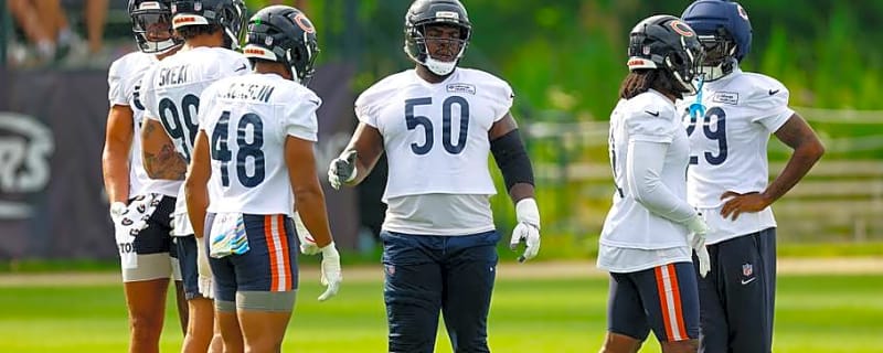 Jordan van den Berg, Montez Sweat Reprimanded as Bears Leaders Hold Teammates Accountable