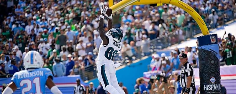 Grading Each Position After Eagles Win Over Titans: WRs Flawless, Major Problems On O-Line and Safety