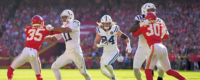 Colts Healthy with Tyler Warren Good to Go vs. Texans