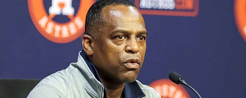 Astros Boss Declares Team Has &#39;No Interest&#39; in Trading Star Slugger This Winter