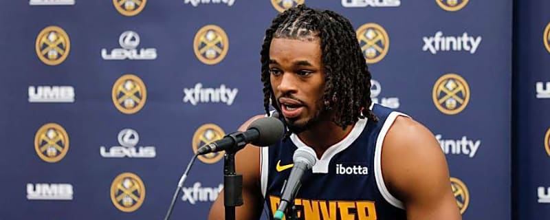 Nuggets Rookie Reacts After Scoring First NBA Points