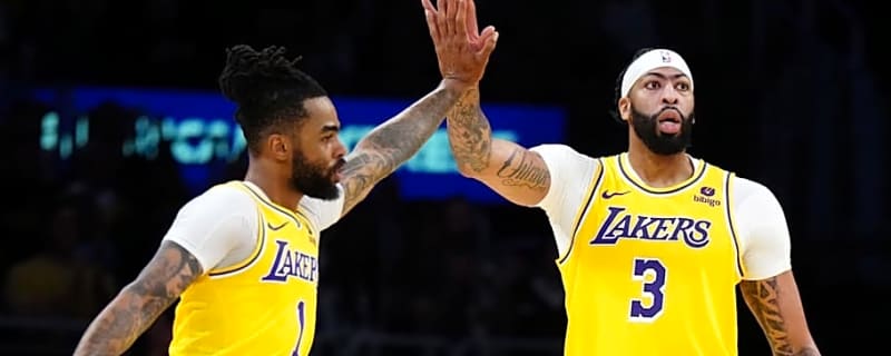 The Anthony Davis reason for Mavericks choosing D&#39;Angelo Russell over Chris Paul