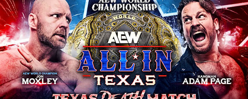AEW All In Texas Predictions: Will Hangman Adam Page take down Jon Moxley?