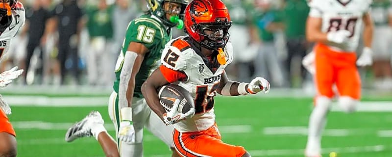 College Football Freshman on Track to Surpass Jeremiah Smith's 15-TD Debut Season