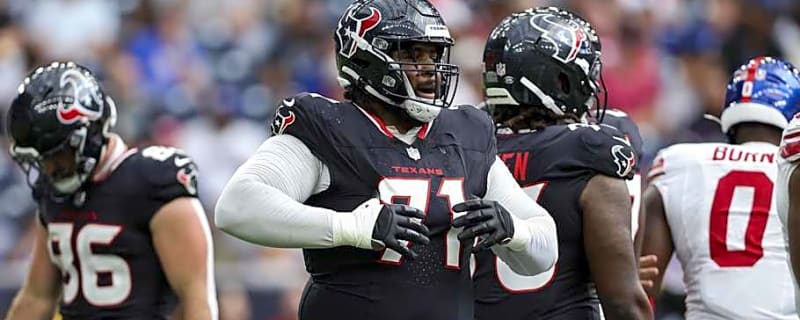 Texans Veteran Had One-Word Reaction to Describe Offensive Line