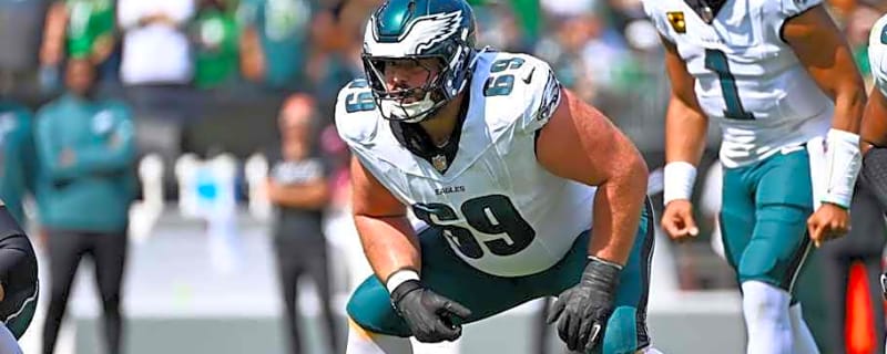 Banged-Up Landon Dickerson Could Benefit By Missing Game Vs. Giants