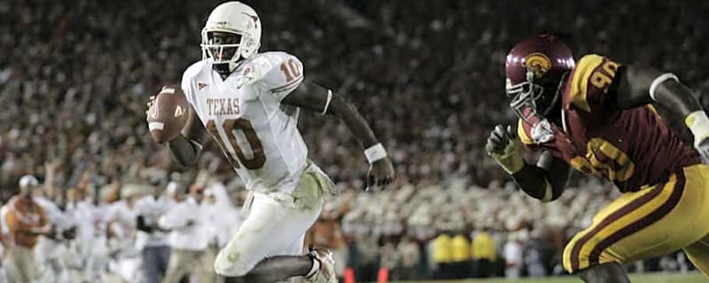 Vince Young Reveals Thoughts During Epic USC Trojans-Texas Longhorns Rose Bowl