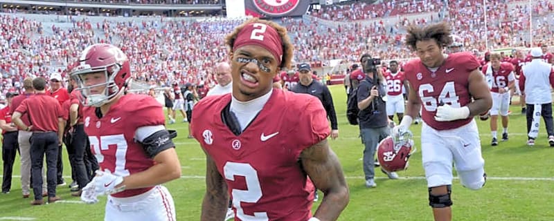 Alabama star wide receiver Ryan Williams leads major NIL campaign