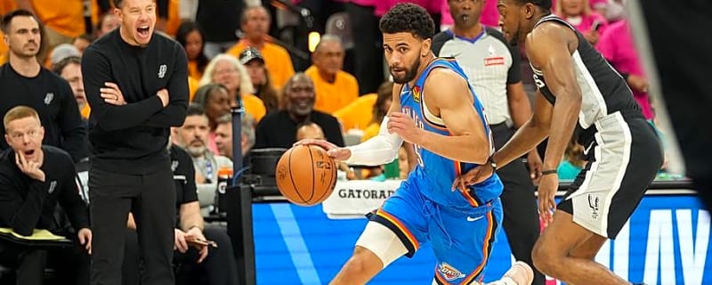 OKC Thunder Down Ajay Mitchell vs. Spurs in Game 4