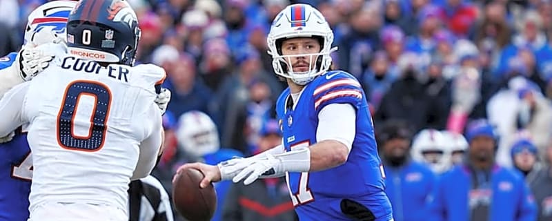 Bills surprisingly open as road favorite over Broncos in AFC Divisional Round game