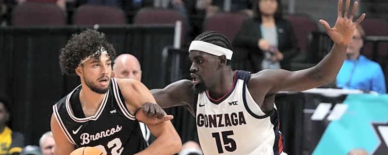 Gonzaga players react to beating Santa Clara in WCC tournament championship game