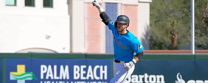 Marlins’ Joe Mack Finally Launches First Home Run of the Season