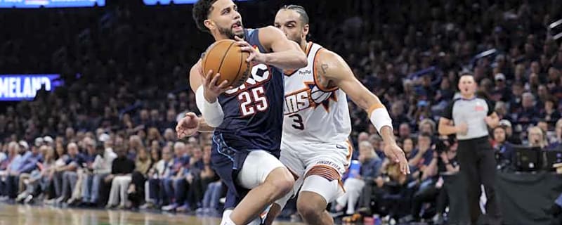 Young Thunder Guard Helps Power OKC to 2-0 Lead Over Suns