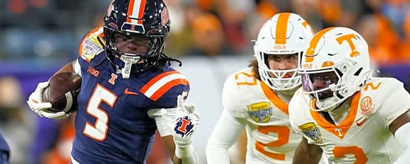 Illinois Running Back Ca'Lil Valentine to Return to Champaign in 2026?