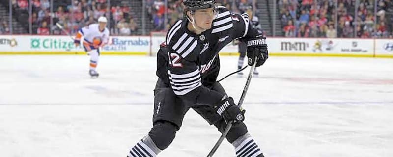 Devils’ Cody Glass Returning vs. Red Wings