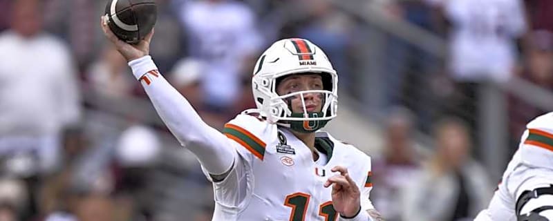Miami's Carson Beck Gives Early Breakdown to Ohio State's Stout Defense
