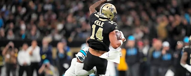 Saints WR Devaughn Vele Avoids 'Major Injury' (Report)