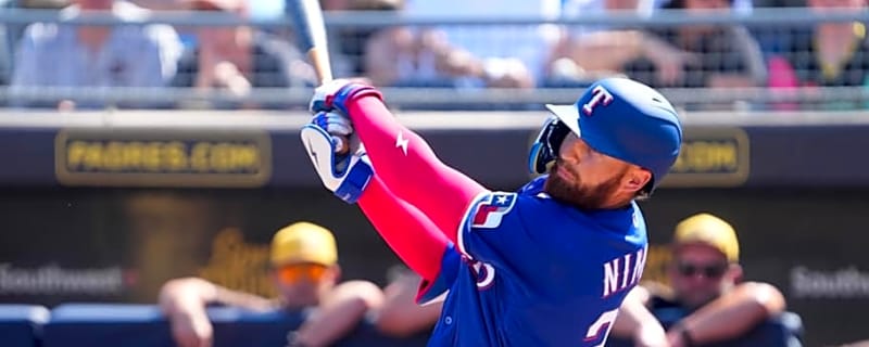 Rangers OF Brandon Nimmo Explains Why He Sprints to First Base After Walk