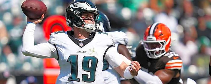 Eagles&#39; QB3 position battle takes an ugly turn for the worse in loss to Browns