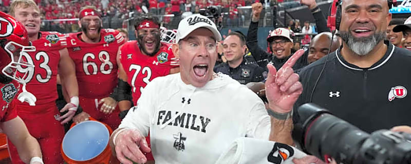 Where did Utah finish the college football season in the AP Top 25 poll?