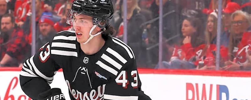 Devils' Luke Hughes Returns to Practice Following Stint on LTIR