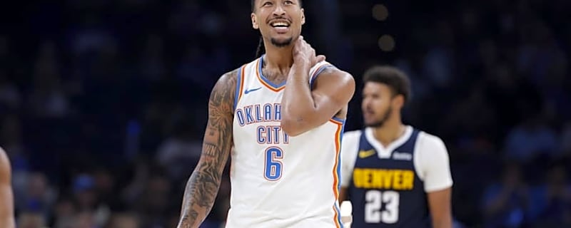 Jaylin Williams Caps Off Preseason With Solid Outing in Thunder Win Over Nuggets