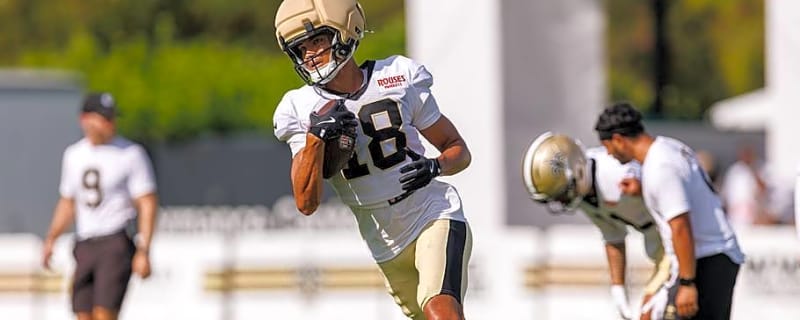 Saints 4th Rounder Glides through 1st Week of Training Camp with Help from Friends, Family