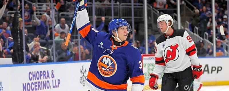 Victor Eklund Has Memorable Birthday Helping NY Islanders Beat Devils