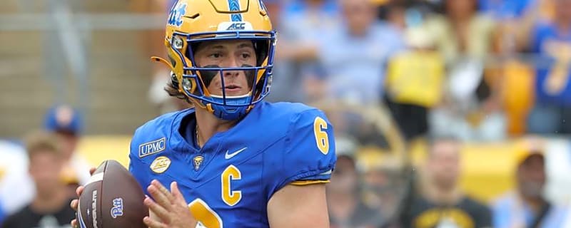 Pitt QB Named ACC Quarterback of the Week After Historic Game